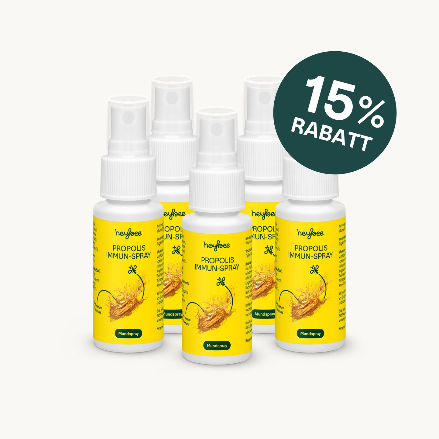 Propolis Immun-Spray 5er-Pack - heybee