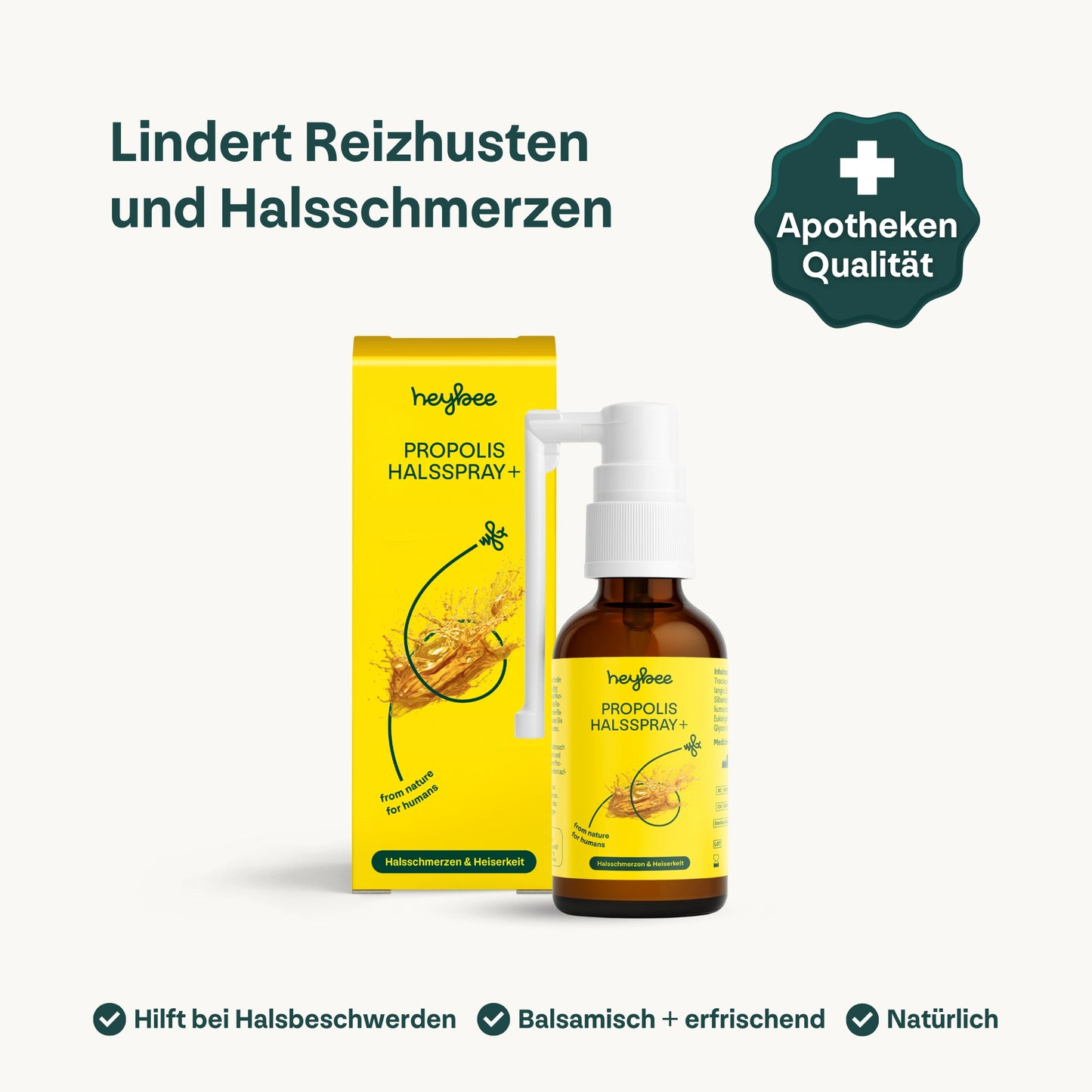 Propolis Halsspray+ - heybee