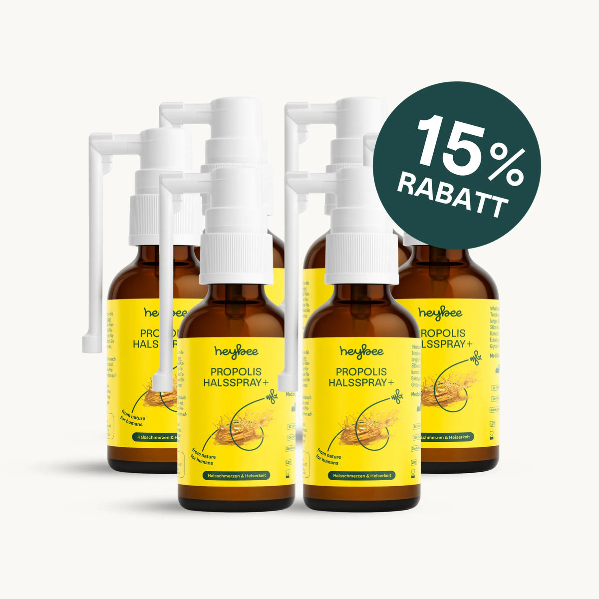 Propolis Halsspray+ - heybee