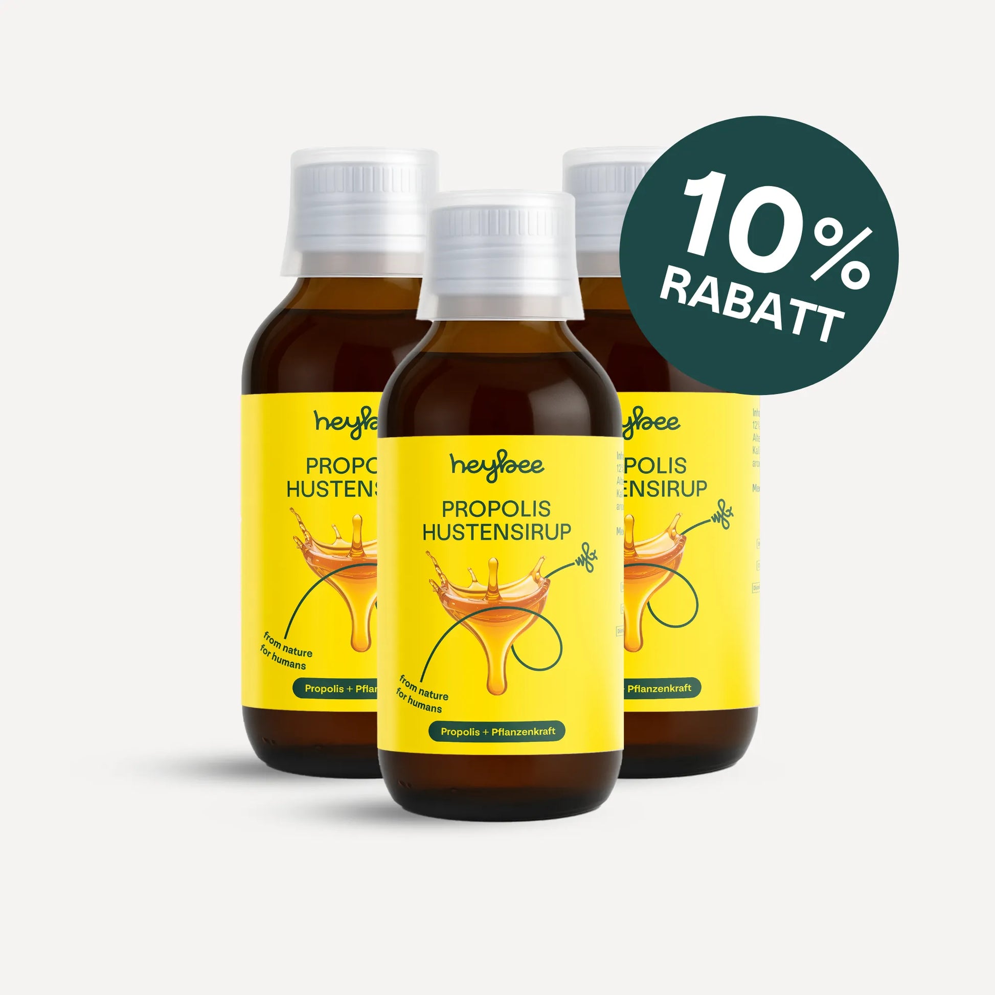 Propolis Hustensirup 3er-Pack - heybee