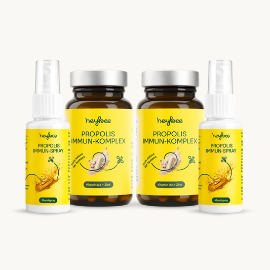 Hals-Pflege & Immunsupport Set - heybee