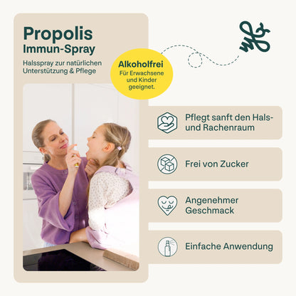 Propolis Immun-Spray Vorteile - heybee