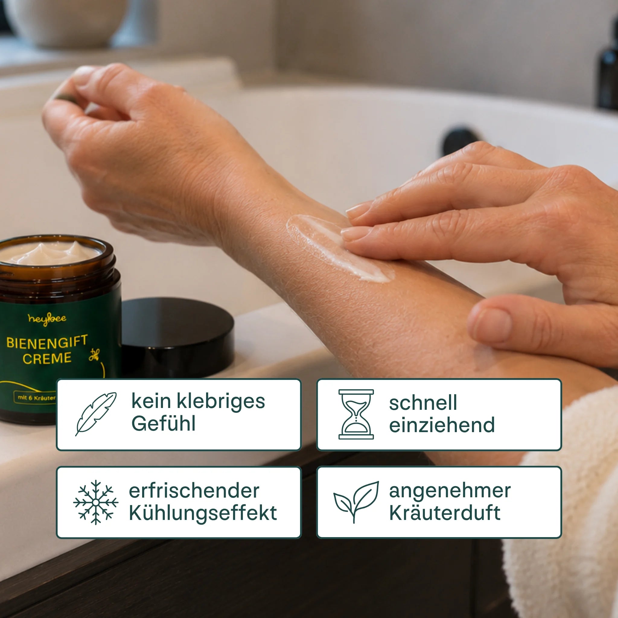Bienengift Creme/Salbe - heybee