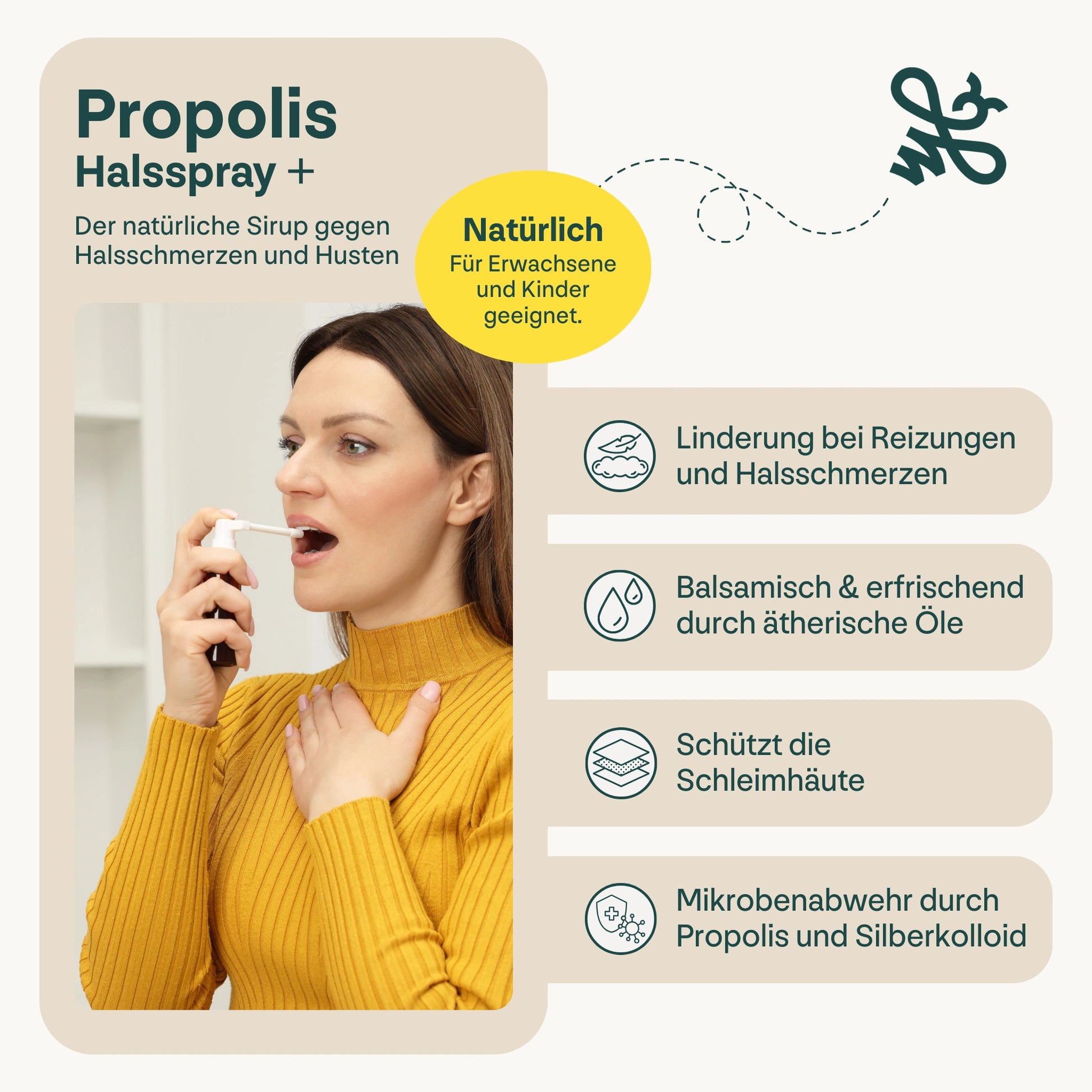 Propolis Halsspray+ - heybee