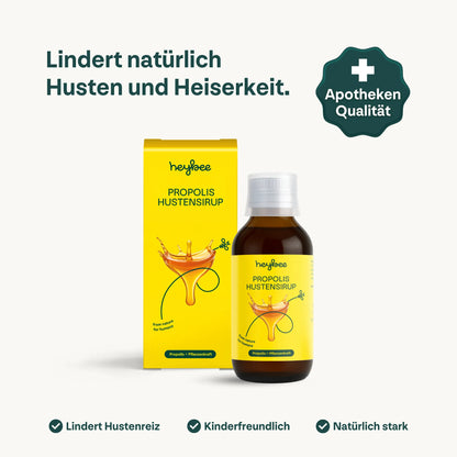 Propolis Hustensirup - heybee