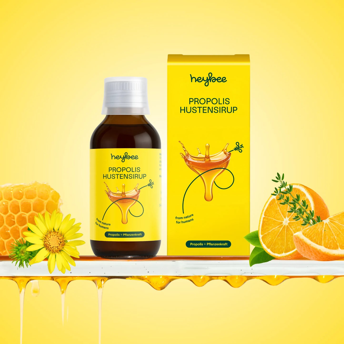 Propolis Hustensirup - heybee