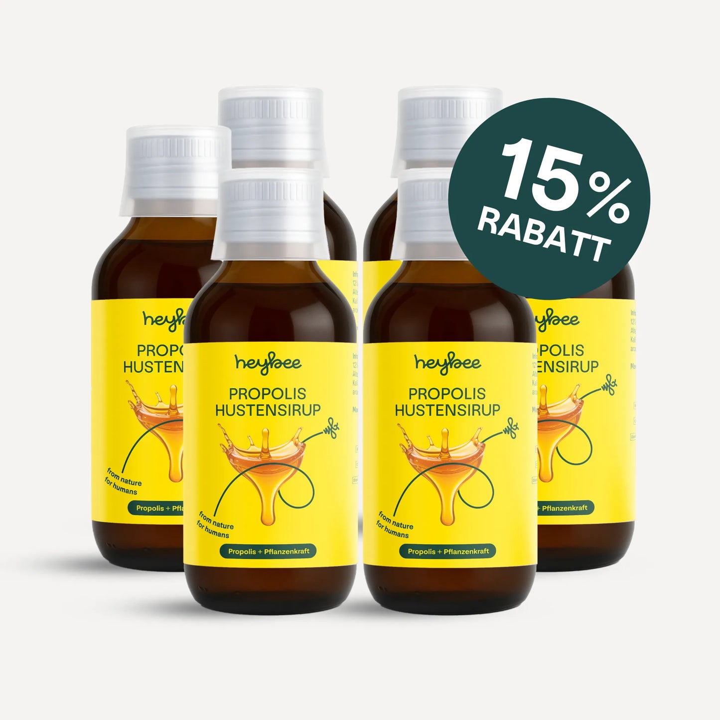 Propolis Hustensirup 6er-Pack - heybee