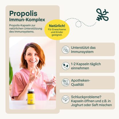 Propolis Immun-Komplex Vorteile - heybee