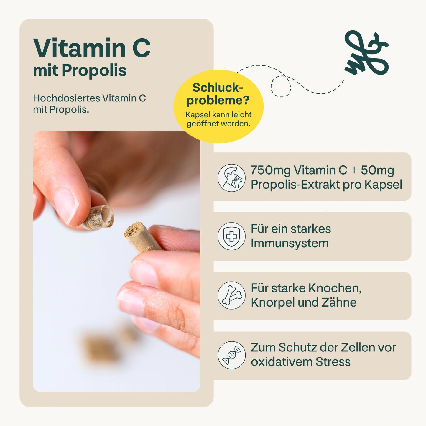 Vitamin C 750mg + Propolis