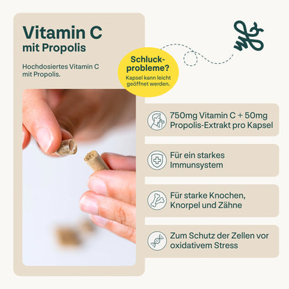 Vitamin C 750mg + Propolis