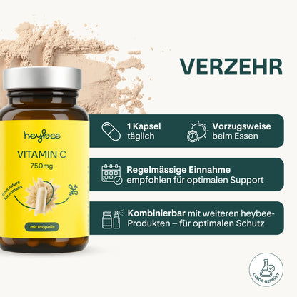 Vitamin C 750mg + Propolis