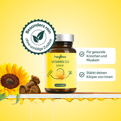 Vitamin D3 2200 I.E. + Propolis