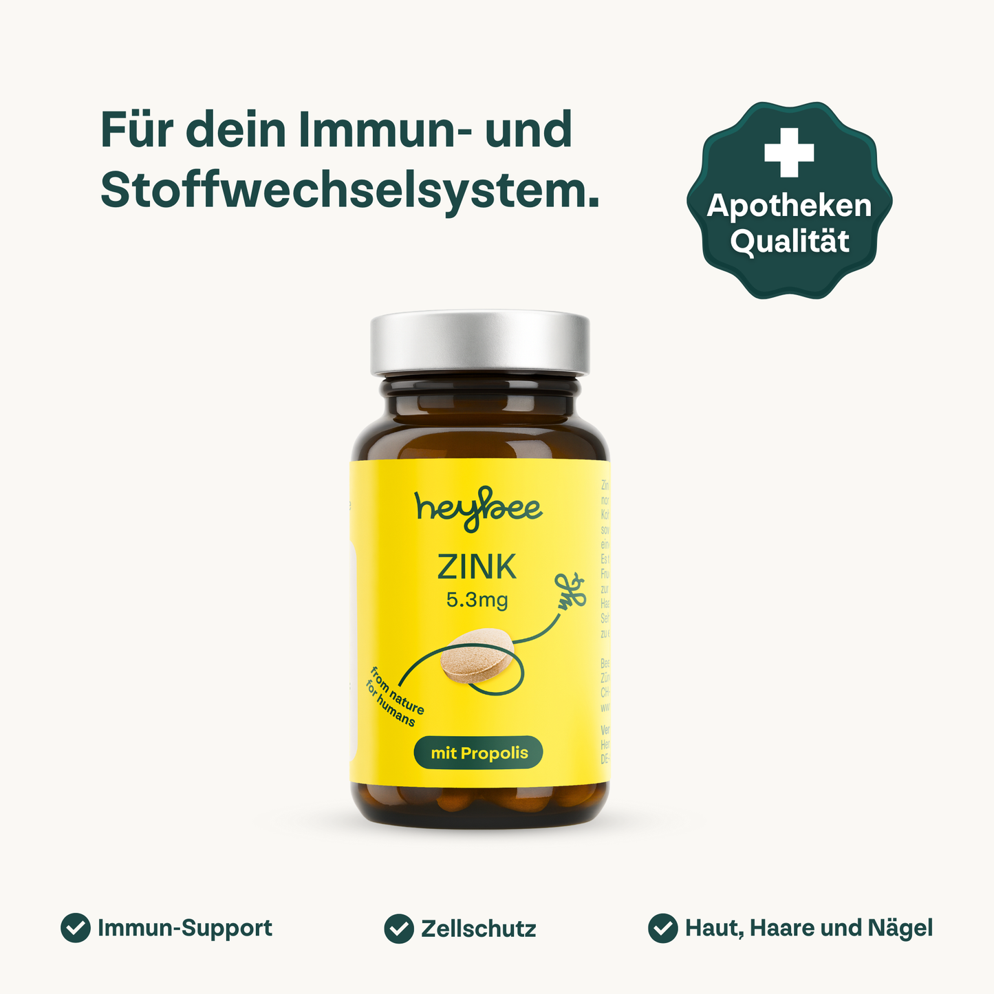 Zinc 5,3 mg + Propolis