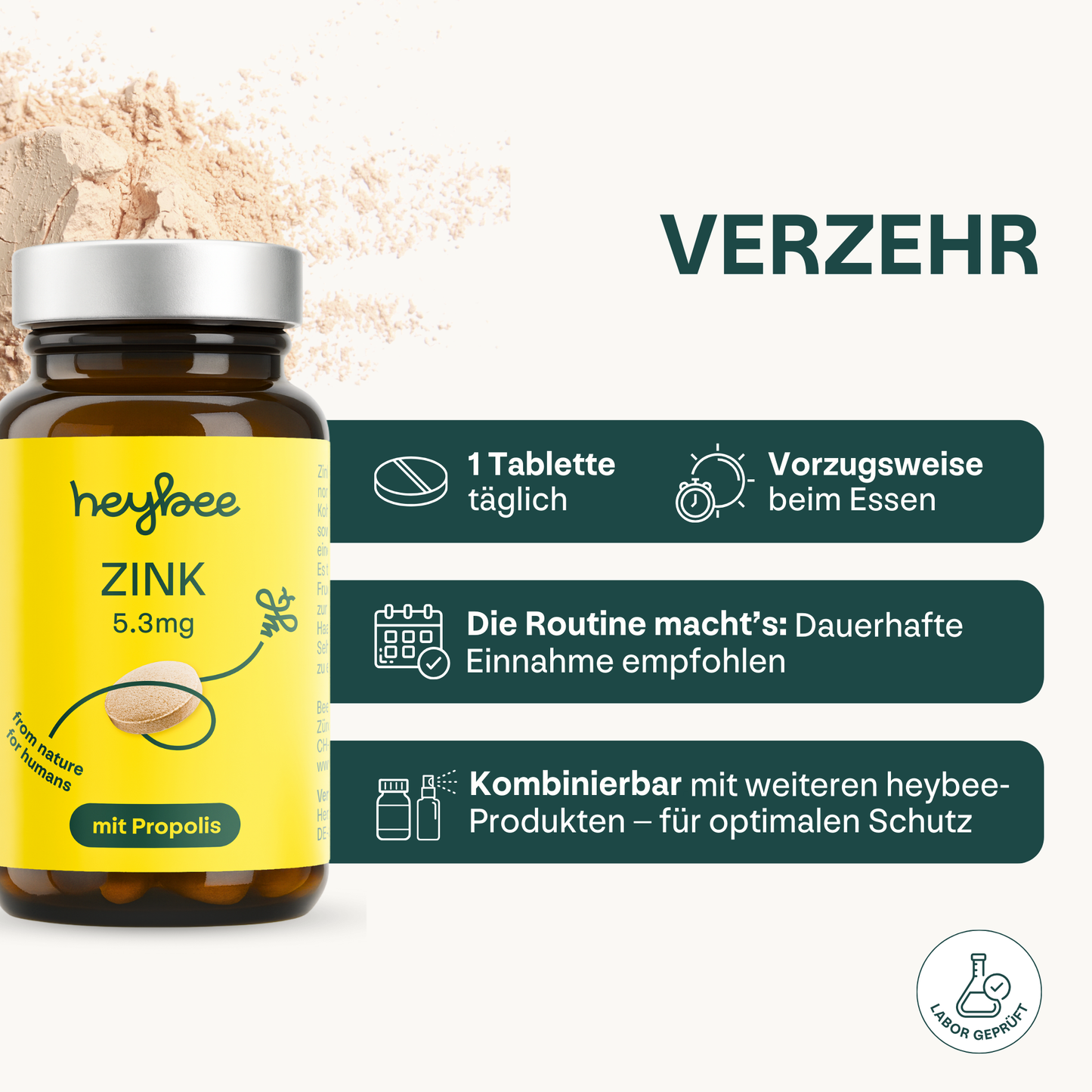 Zinc 5,3 mg + Propolis