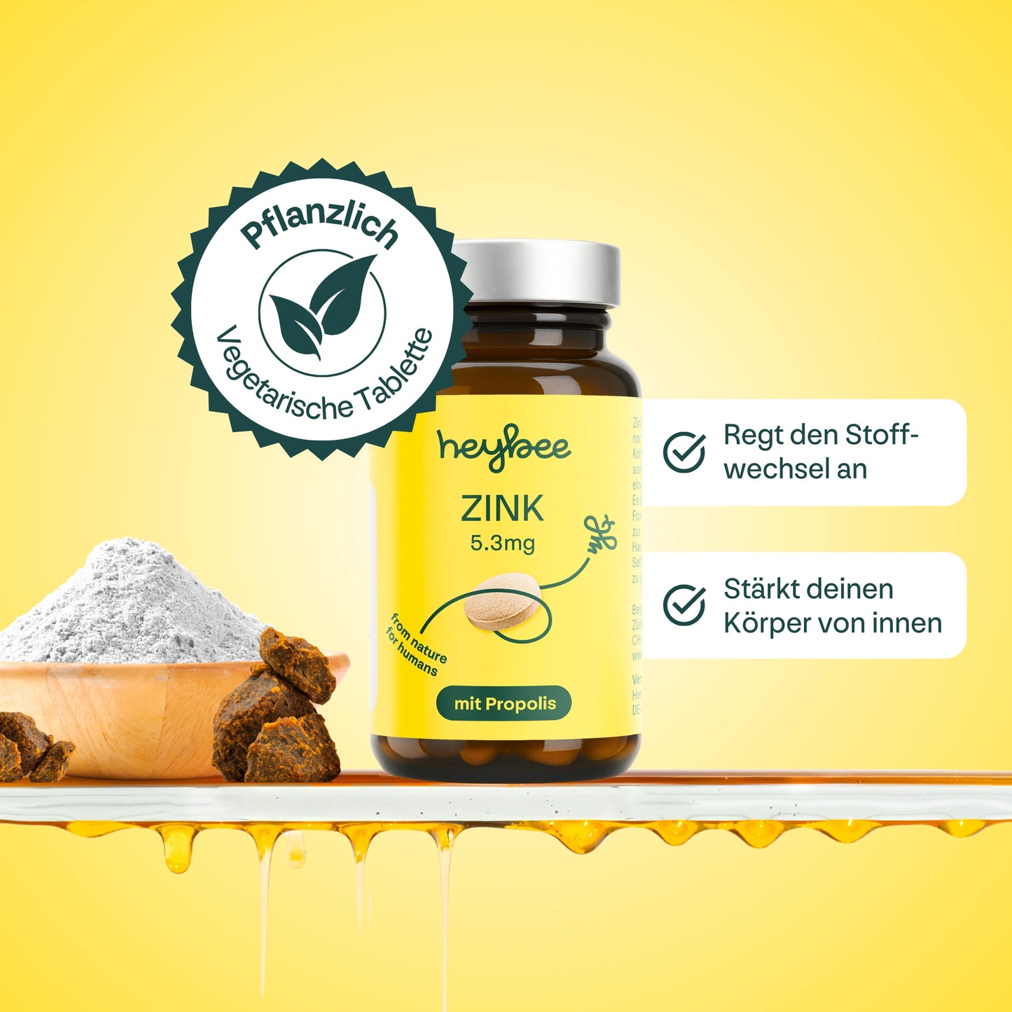 Zinc 5,3 mg + Propolis
