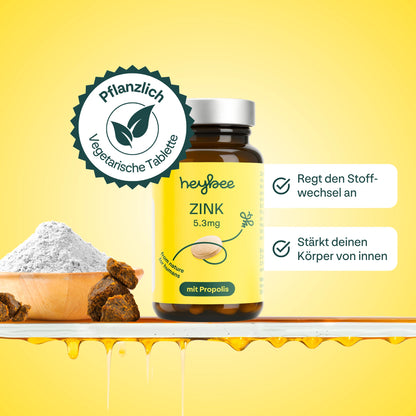 Zinc 5,3 mg + Propolis