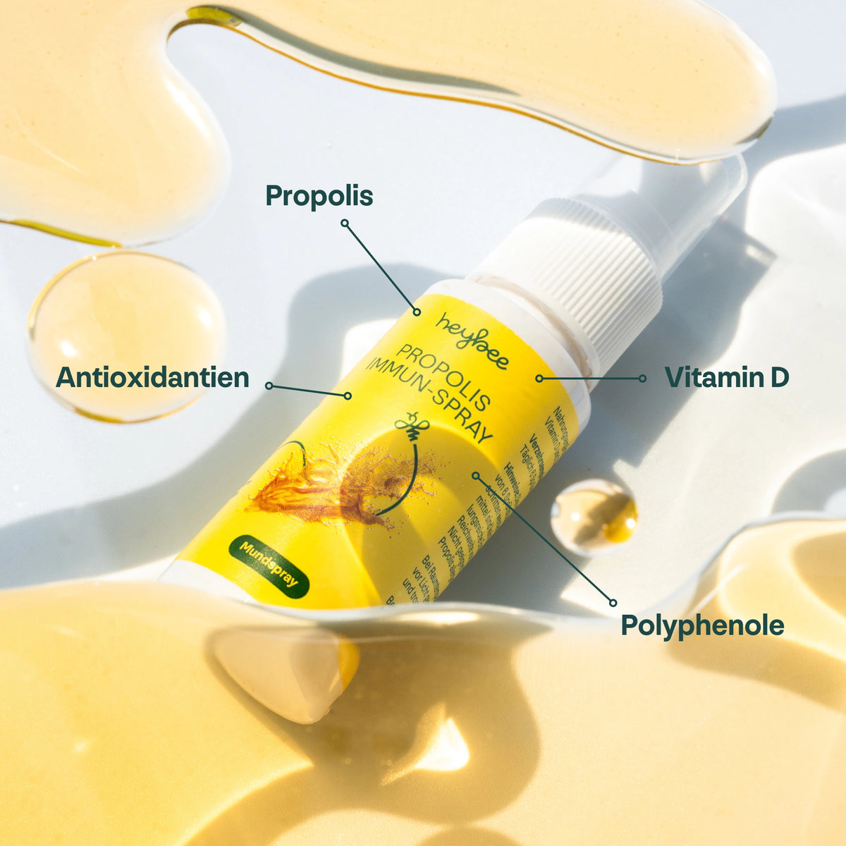 Heybee Metadesign Jetzt das Propolis Hals-Pflege & Immunsupport-Set kaufen | heybee